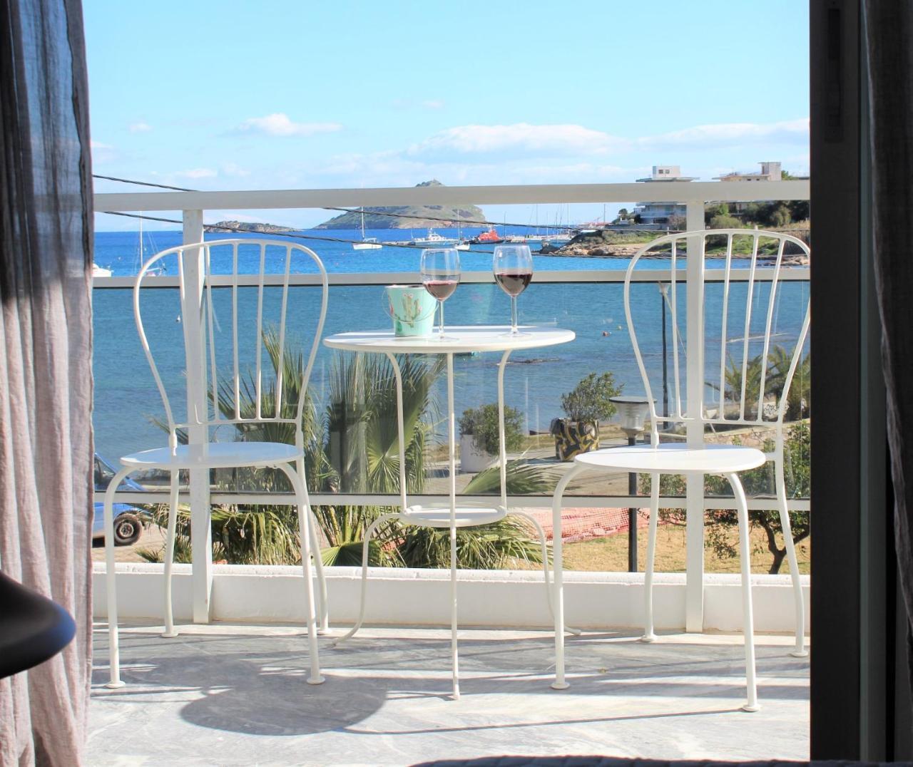 Pórto Ráfti Apartments Mare Blu By The Sea. מראה חיצוני תמונה